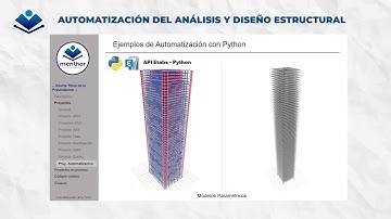 Presentación de Automatización del Análisis Sísmico y Diseño estructural CSI API ETABS - Python