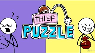 playing thief puzzle ( stickman )