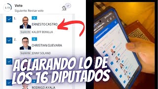 Aclarando el Voto por los 16 Diputados de Nuevas Ideas screenshot 3