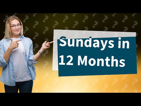 How many Sundays