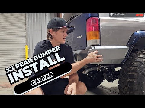 CavFab – Jeep XJ Rear Bumper Install Guide