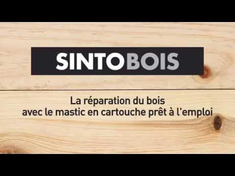 Présentation mastic à bois standard (cartouche) - SINTO 