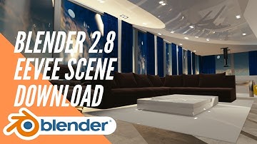 Blender 2.8 EEVEE scene demo + blend file download link 10