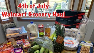 4th of July Menu//Walmart Grocery Pickup//Dollar General Haul by Kim Daigre 74 views 2 years ago 6 minutes, 37 seconds