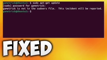 How to Fix User or Vboxuser is Not in the Sudoers File This Incident Will Be Reported in Ubuntu
