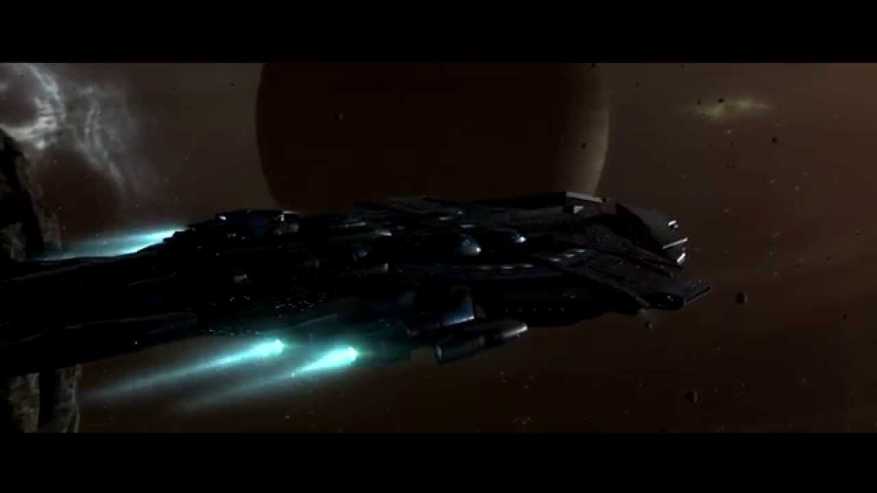Eve Online NYX Supercarrier / Quafe Skin YouTube