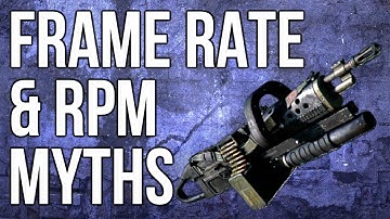 Ghosts In Depth - Frame Rate & RPM Myths (Making your gun shoot slower???)