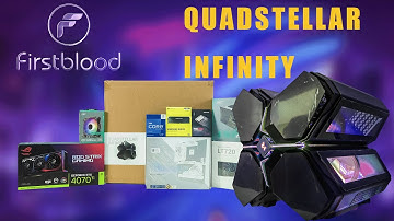Quadstellar Infinity Gaming PC Build - i7-13700KF, ROG Strix 4070 Ti, LT720 360mm AIO