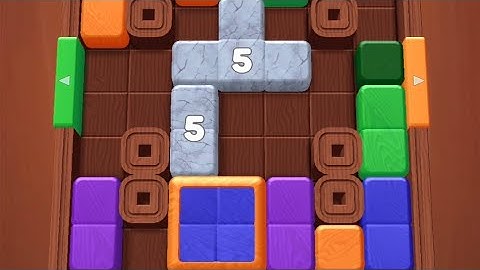Wood Away Block Jam Level 39 Game Walkthrough Solution
