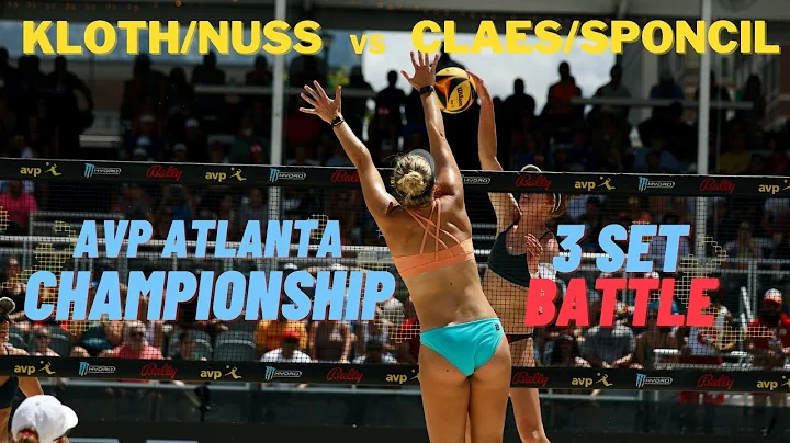 Kloth/Nuss vs. Claes/Sponcil 2021 AVP Atlanta Open Final