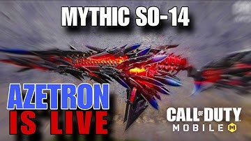 CODM LIVE TRYING NEW MYTHIC SO-14 #codm #callofdutymobile #codmobile
