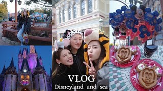 【Disney vlog】友達とディズニー満喫してきた🐭🎡💖