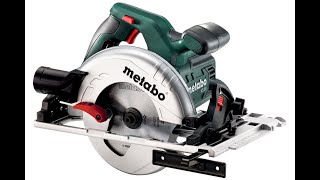 Обзор (дисковой) циркулярной пилы Metabo KS 55 FS 600955500