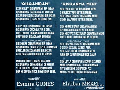 Ehtibar MEXFI-Esmira GUNES_QISQANMA MENI-QISQANIRAM