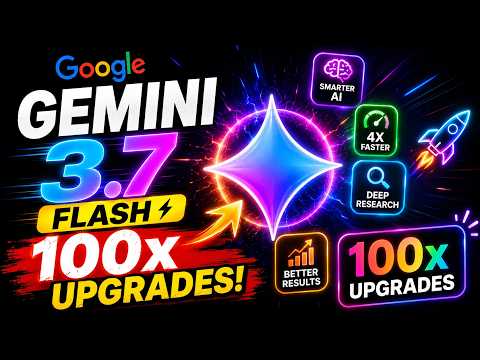 Gemini 3.7 Flash Is Now at It's Best