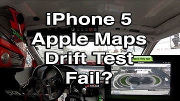 New Apple Maps (iOS 6) VS Drifting  - Test Fail - Formula D Dai Yoshihara - Irwindale
