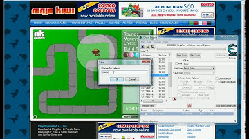 How to hack bloons tower defense with cheat engine 5.5