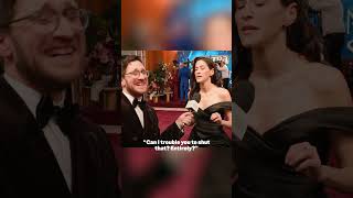me 🤝 #JackieTohn from #NobodyWantsThis: listening to Noah Kahan and Grace Enger!  #GoldenGlobes