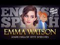 ENGLISH SPEECH | LEARN ENGLISH with EMMA WATSON