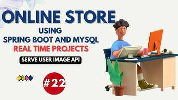 Serve  User Image API | Online Store  Part - 22  | ecommerce website project | Spring Boot and MySQL