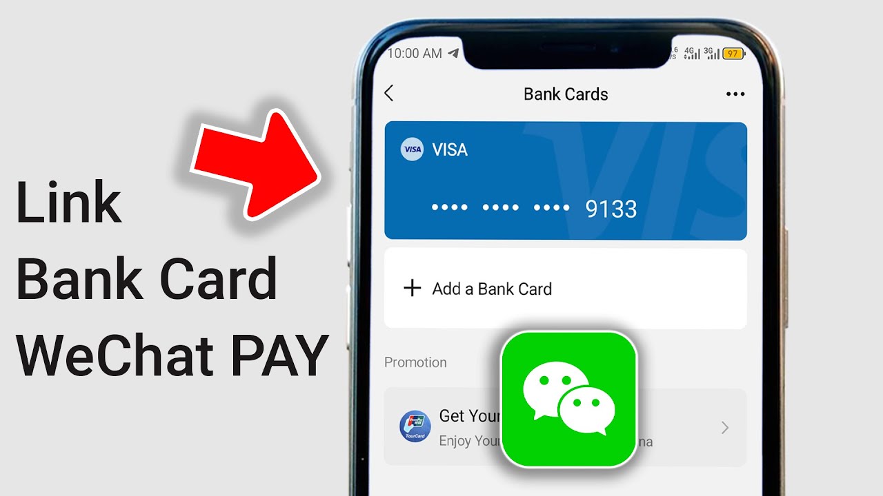 How to Link international Bank Card in WeChat PAY - YouTube