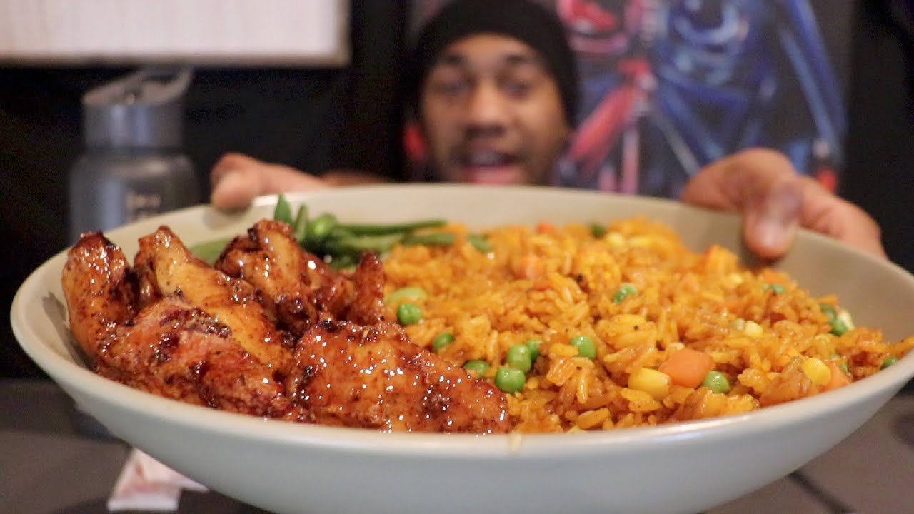 Try This Orange Chicken And Fried Rice Recipe Youtube