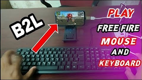 How to play free fire with keyboard and mouse in mobile | Octopus | Bangla|2021 #gaming #free fire