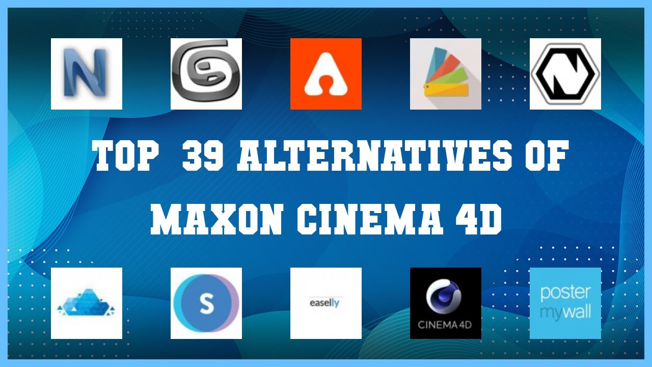MAXON Cinema 4D | Best 39 Alternatives of MAXON Cinema 4D - YouTube