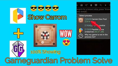 Gameguardian Setting All Problem Solve No Root Carrom Pool Icon Showing 100% S.R Gaming 2020