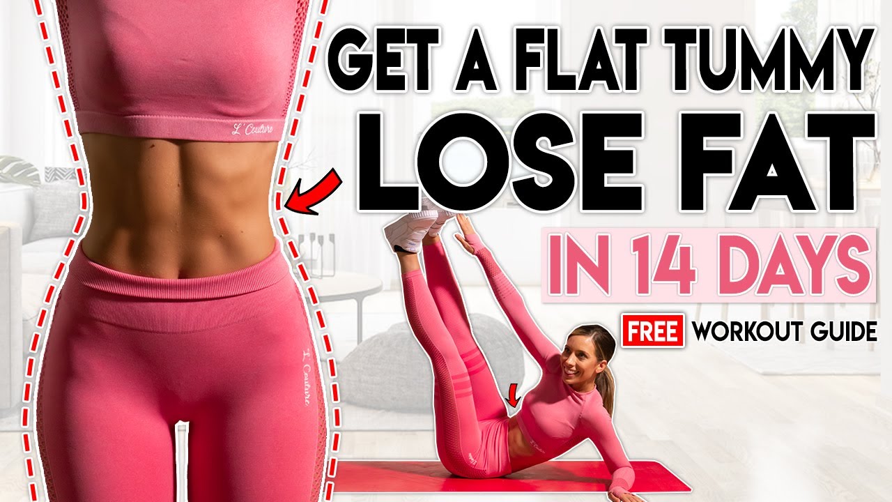 GET A FLAT STOMACH and LOSE FAT in 14 Days