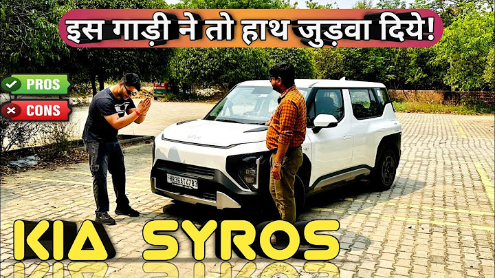 2025 Kia Syros Ownership Review | New Kia Syros Problems & Pros | Kia Syros Base Model Owner Review