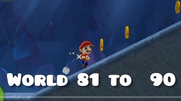 SUPER RUN WORLD 81 TO 90