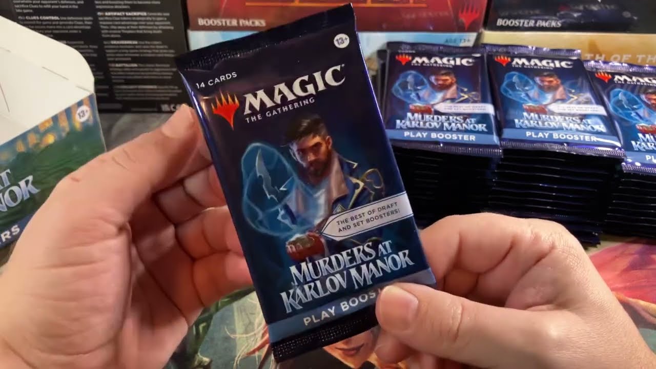 Are Play Booster Boxes An Epic Failure? Murders At Karlov Manor Play Box  Opening Magic MTG MKM