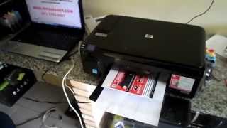 Bulk ink HP C4480 - cartuchos 74 75 - www.imprimanet.com 61 3702-5027 -  YouTube