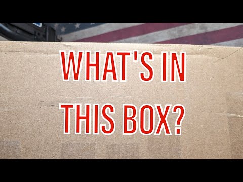 What could it be?? Huge box from a viewer!!!