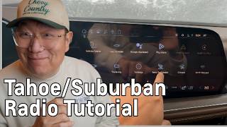 2026 Chevy Tahoe & Suburban Radio Tutorial | Google Built-In full breakdown