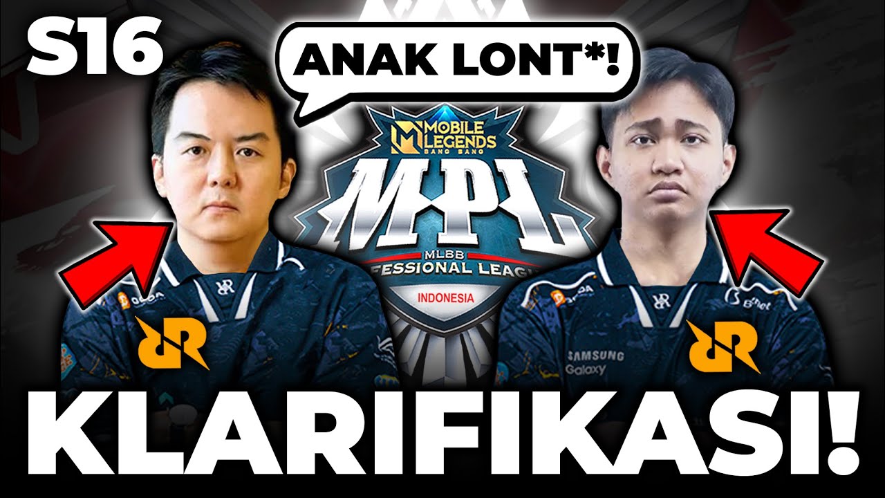 Pak Ap Rrq KLARIFIKASI! PAK AP NGATAlN RRQ ZUNESH ANAK L0NT*?? | MPL Indonesia ...