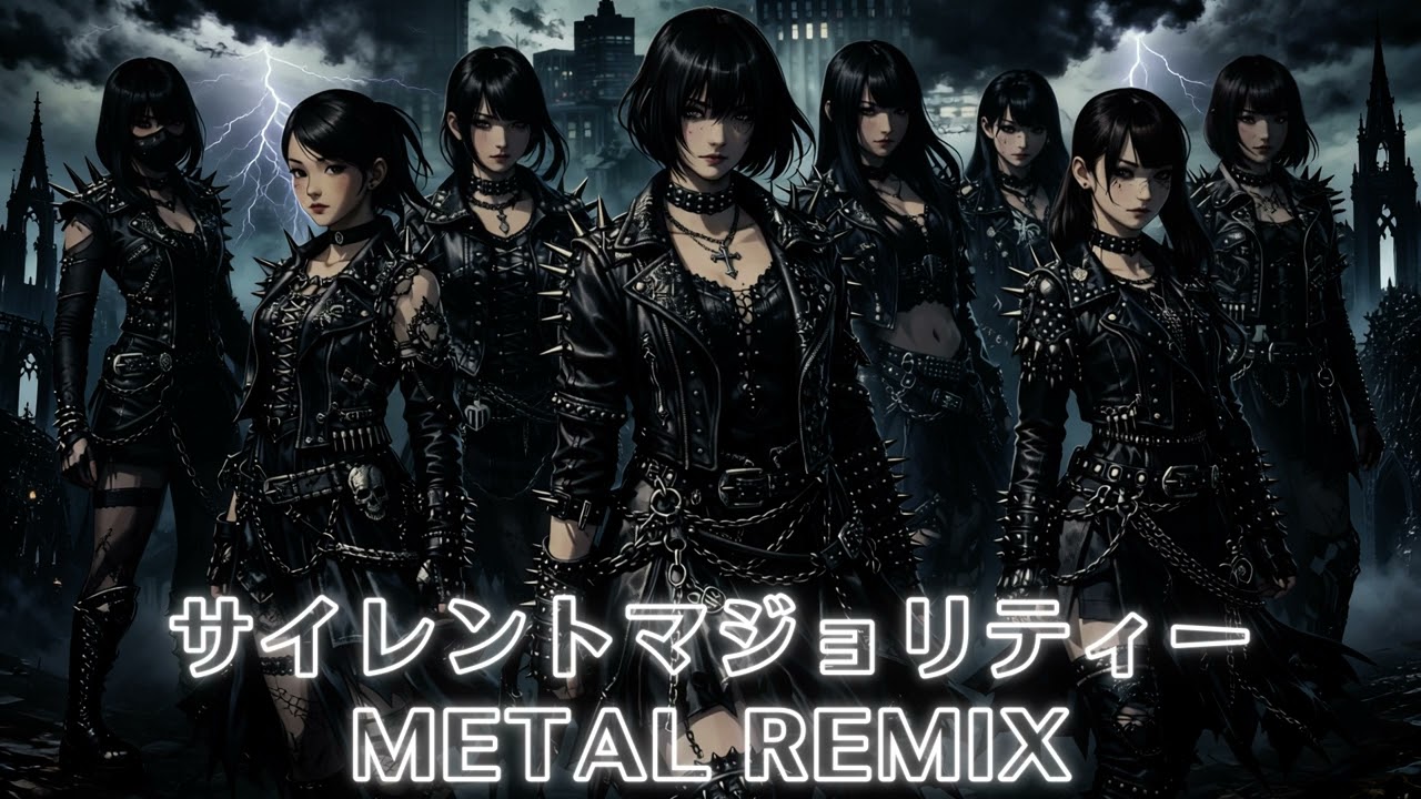 サイレントマジョリティー / 欅坂46 (Cover) - METAL REMIX ver