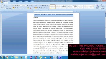 Texture and Shape Based Active Contour Model for Insulator Segmentation