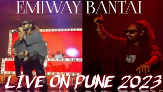 @EmiwayBantai Live Show on PUNE 2023 | Young Galib X Minta X MEMAX #live #bkp