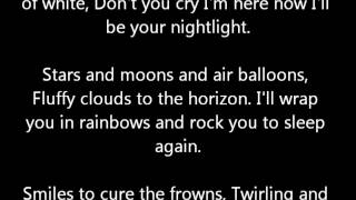 Vignette de la vidéo "I'll wrap you in rainbows with lyrics"