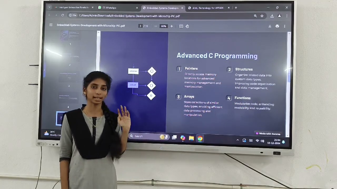 MICROCHIP EMBEDDED SYSTEM DEVELOPER VIRTUAL INTERNSHIP