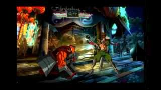 BlazBlue Continuum Shift Extend - Gameplay - Tager vs. Bang
