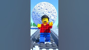 LEGO Train Winter Fail #shorts