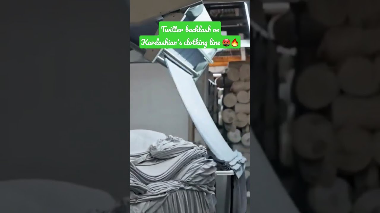 Twitter backlash on Kardashian's new clothing line 🤬🔥😱 
