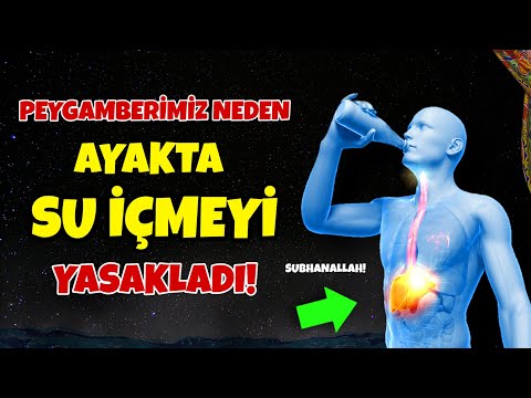 Sübhanallah! Peygamberimiz Neden Ayakta Su İçmemizi Yasakladı?