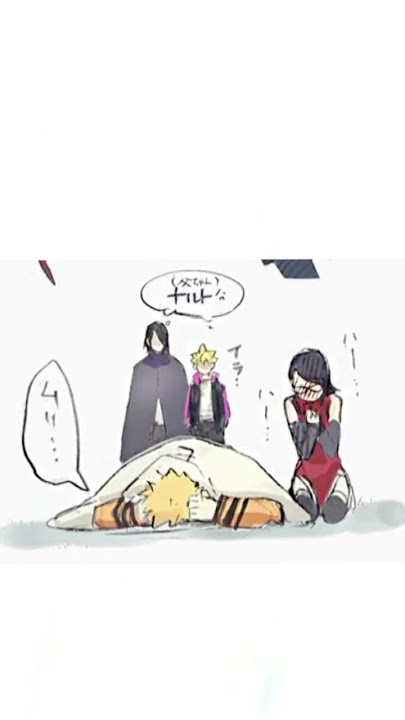 [They heard a ghost did't they 😂👻]_{Edit}#boruto#naruto#sasuke#sarada#animeedit#shorts