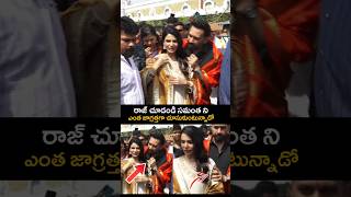 Samantha raj nidamoru at tirumala #samanta