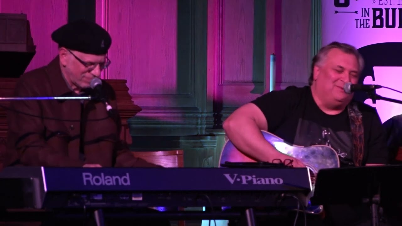 Joe D'Urso performing "Step Right Up" at the Light of Day WinterFest2024