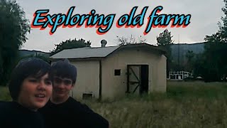 Exploring Abandoned Farm with Barn house 
